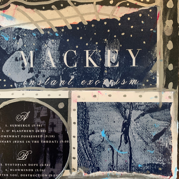 Instant Exorcism, FIrst Test Pressing, one-of-a-kind 12"album art sleeve,Signed, Rare!