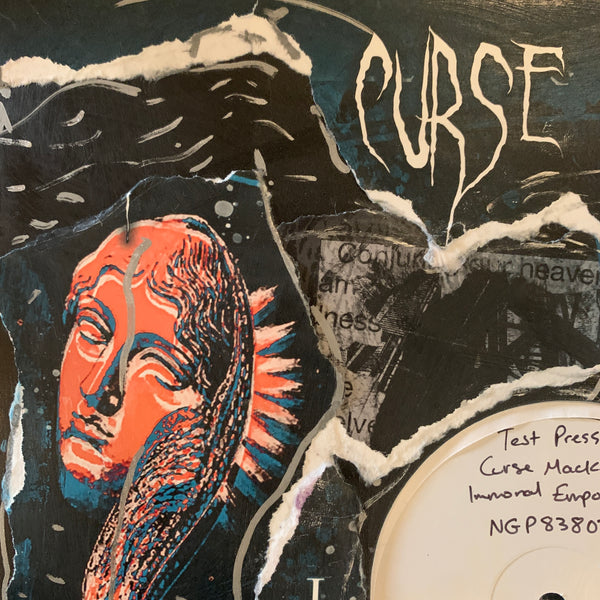 IMMORAL EMPORIUM LP Vinyl Test Pressing, one-of-a-kind 12"album art sleeve,Signed, Rare!