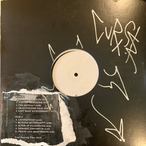 IMMORAL EMPORIUM LP Vinyl Test Pressing, one-of-a-kind 12"album art sleeve,Signed, Rare!