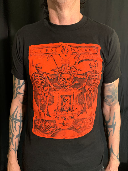 Curse Mackey "Tempus" Black Short Sleeve T-Shirt