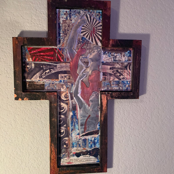 Cross-shaped Art Panel (NEW)