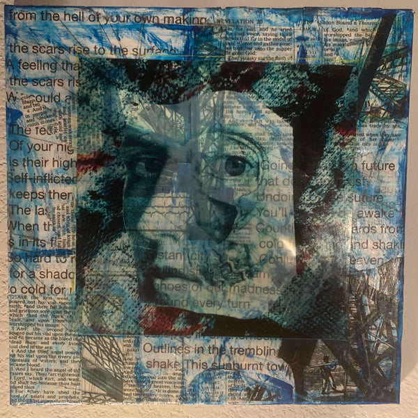 12" x 12" Canvas Art Panel: "A Sharp Reminder" (NEW)