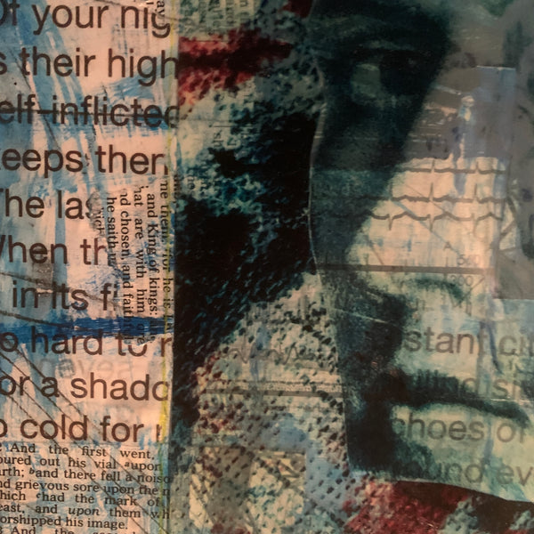 12" x 12" Canvas Art Panel: "A Sharp Reminder" (NEW)