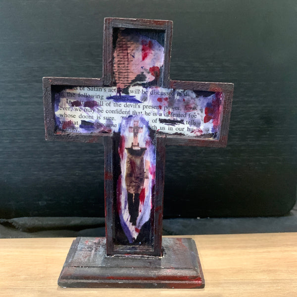 Table Top Art Cross