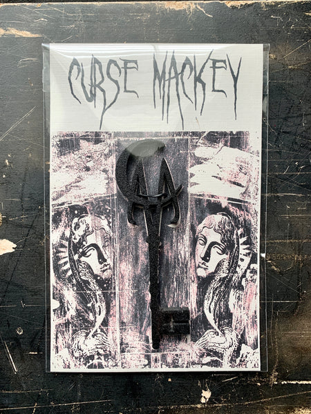 Curse Mackey 3-D Skeleton Key  + Signed Print