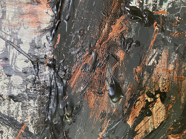 "Secrets of the Resurrection" Original Painting  11" x 14"  stretched, framed canvas.