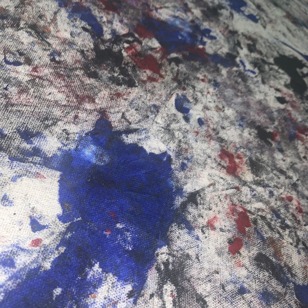 "For Those Who Forgot How to Dream" Live Performance Painting — 60” x 60” Canvas