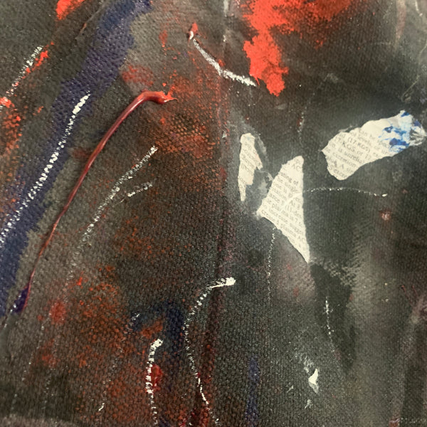 Sweet Silhouette No. 1 (Signal Crossings) — Original Painting 48” × 58”