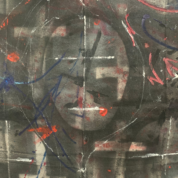 Sweet Silhouette No. 1 (Signal Crossings) — Original Painting 48” × 58”