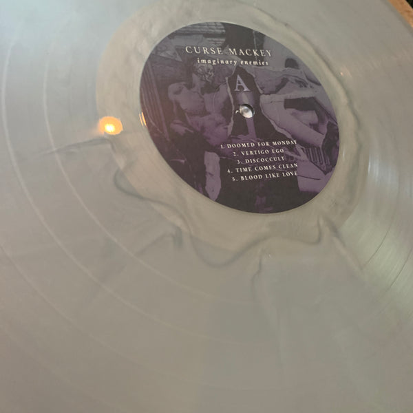“Imaginary Enemies” LP, SIGNED!  Special Edition, 180 Gram Silver Swirl Vinyl