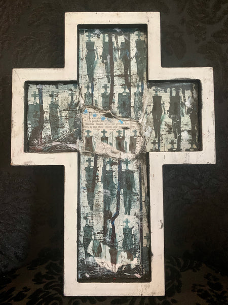 Cross-shaped Art Panel