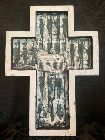 Cross-shaped Art Panel