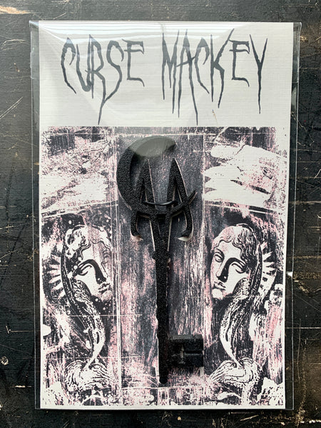 Curse Mackey 3-D Skeleton Key  + Signed Print
