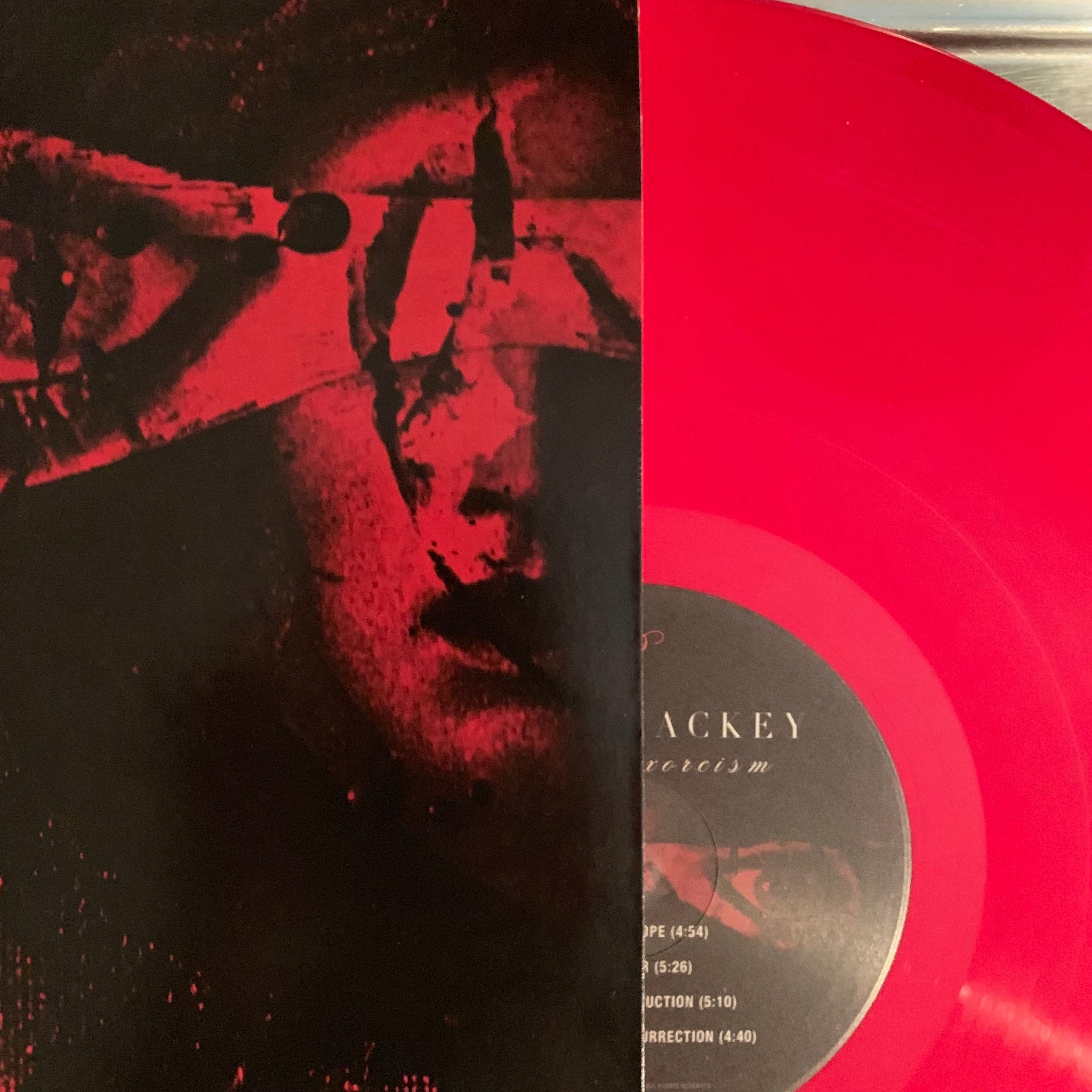 "Instant Exorcism" LP, 180 gram Red Vinyl Edition, Signed by Curse