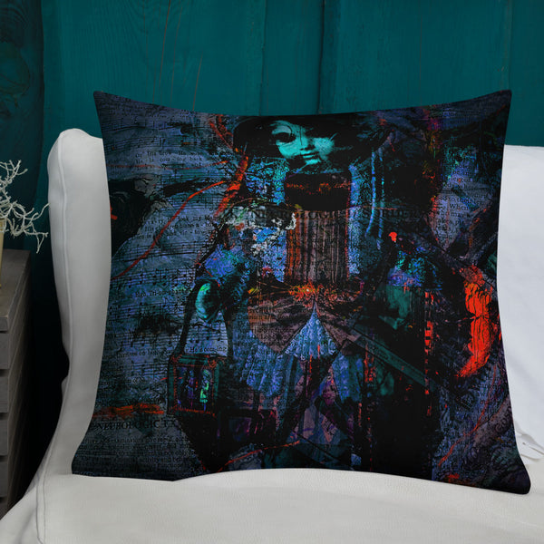 “Lacerations" Pillow