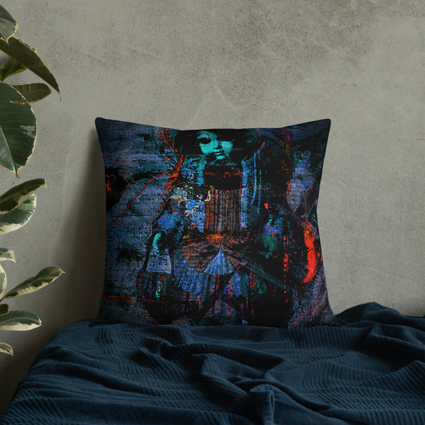 “Lacerations" Pillow