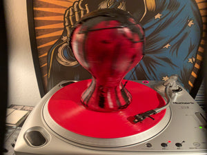 Special Vinyl Package! Limited edition “red vinyl” LP w/ Curse's personal record player!