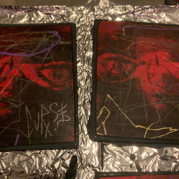 ORIGINAL ART "EXORCISM .44". New Limited Edition pieces, fresh baked and ready to ship!