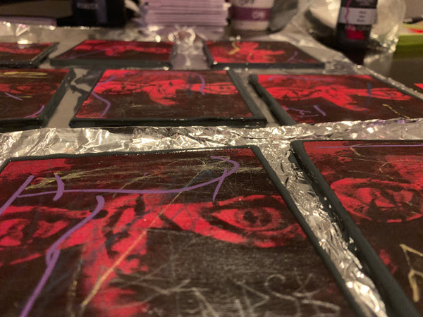 ORIGINAL ART "EXORCISM .44". New Limited Edition pieces, fresh baked and ready to ship!