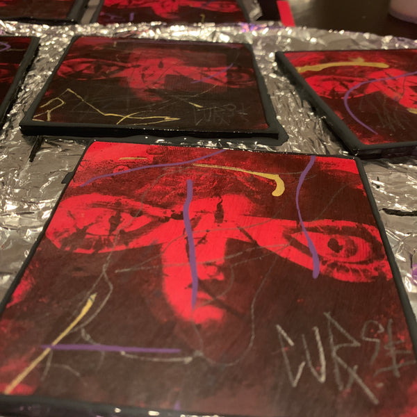 ORIGINAL ART "EXORCISM .44". New Limited Edition pieces, fresh baked and ready to ship!